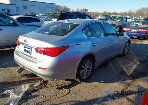 2017 Infiniti Q50 3.0T Premium from USA, damaged, VIN JN1EV7AR7HM832424
